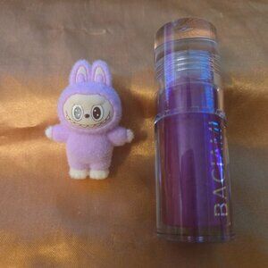 NIB Baciami Limited Edition Purple Sparkle Labubu Lipgloss
